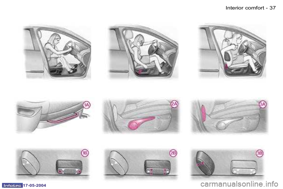 Peugeot 407 2004 Owners Guide �3�6 �-
�1�7�-�0�5�-�2�0�0�4
�3�7
�-
�1�7�-�0�5�-�2�0�0�4
�I�n�t�e�r�i�o�r� �c�o�m�f�o�r�t          