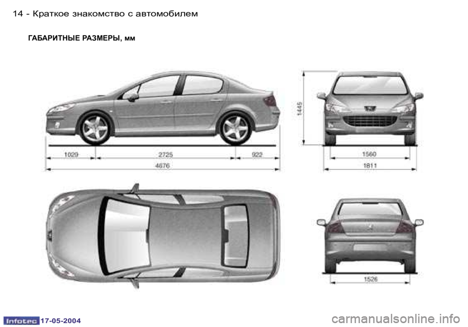 Peugeot 407 2004  Инструкция по эксплуатации (in Russian) �1�4 �-
�1�7�-�0�5�-�2�0�0�4
�1�5
�-
�1�7�-�0�5�-�2�0�0�4
Z:X:gBidr?� g:Ac?gr�,� ff
ajwldh_� aÖwdhfklyh� k� wylhfhxbÉ_f  