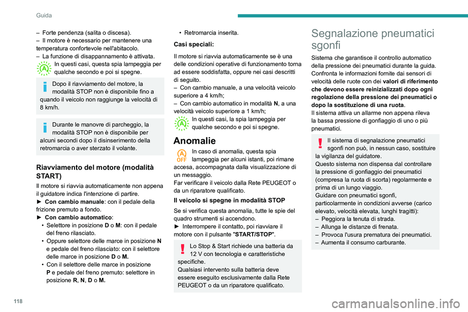 Peugeot 508 2020 Manuale del proprietario (in Italian) 11 8
Guida
I valori della pressione di gonfiaggio
definiti per il veicolo sono riportati
sull'etichetta della pressione dei pneumatici.
Per ulteriori informazioni sugli elementi
d'identifi Peugeot 508 2020 Manuale del proprietario (in Italian) 11 8
Guida
I valori della pressione di gonfiaggio
definiti per il veicolo sono riportati
sull'etichetta della pressione dei pneumatici.
Per ulteriori informazioni sugli elementi
d'identifi