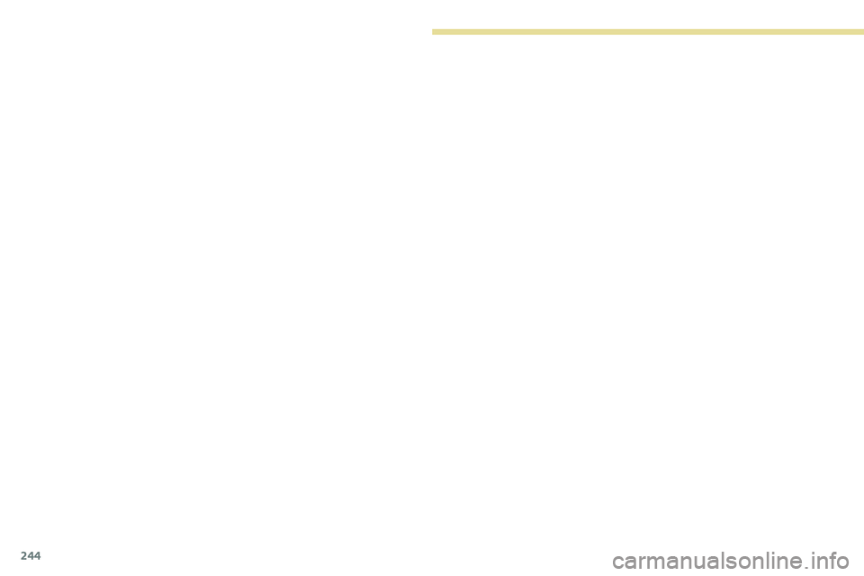Peugeot 508 2019  Owners Manual 244  