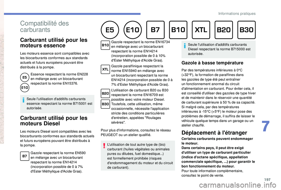 Peugeot 508 2019  Manuel du propriétaire (in French) 197
L'équipe PEUGEOT TOTAL sait repousser les limites de la 
performance pour obtenir des victoires dans les conditions les 
plus difficiles, en atteste le triplé réalisé en 2017.
Pour obtenir