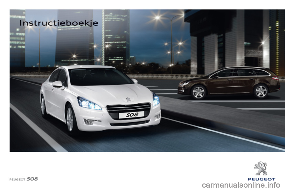 Peugeot 508 2012  Handleiding (in Dutch) 