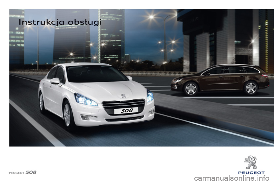 Peugeot 508 2012  Instrukcja Obsługi (in Polish) 