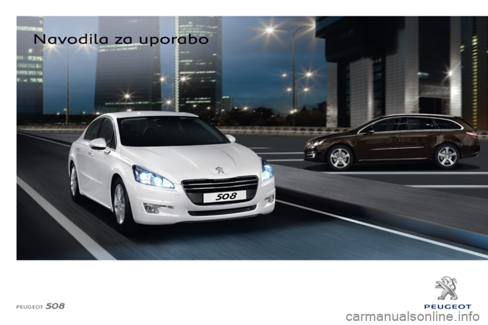 Peugeot 508 2012  Priročnik za lastnika (in Slovenian) 