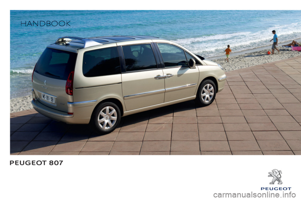 Peugeot 807 2013  Owners Manual 