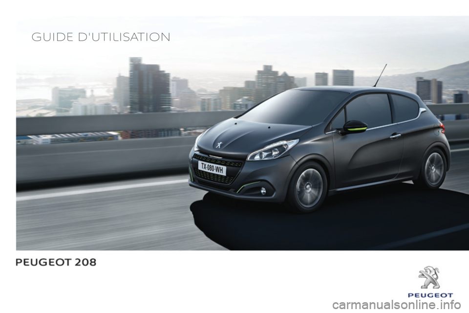 Peugeot 208 2015  Manuel du propriétaire (in French) Guide d'utilisation 