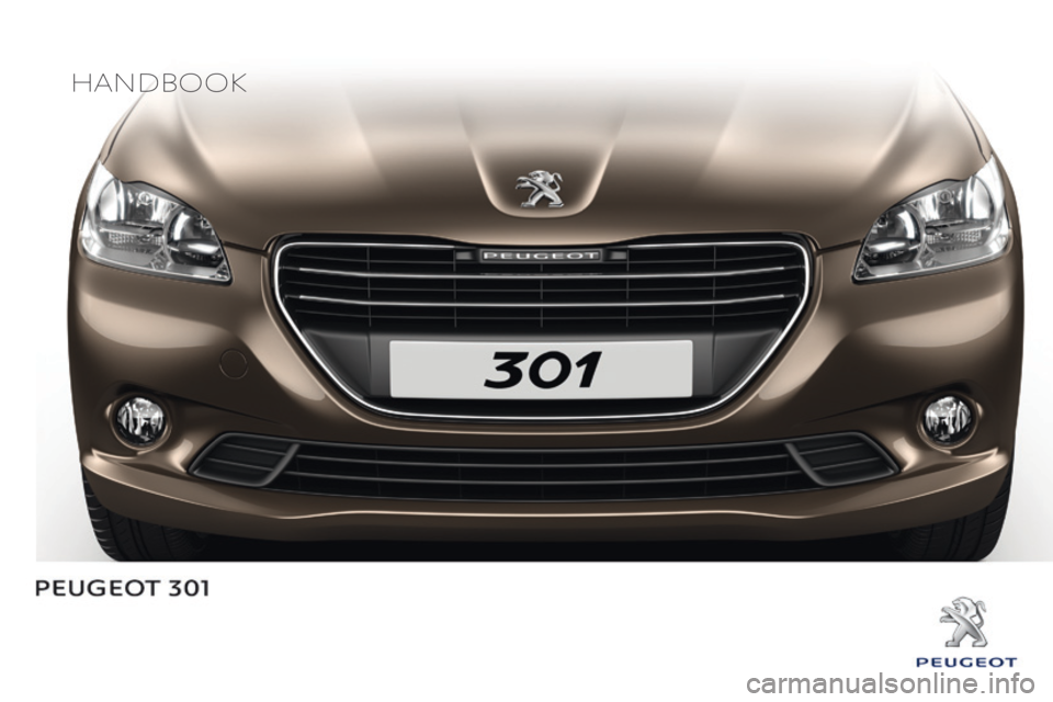 Peugeot 301 2015  Owners Manual Handbook 