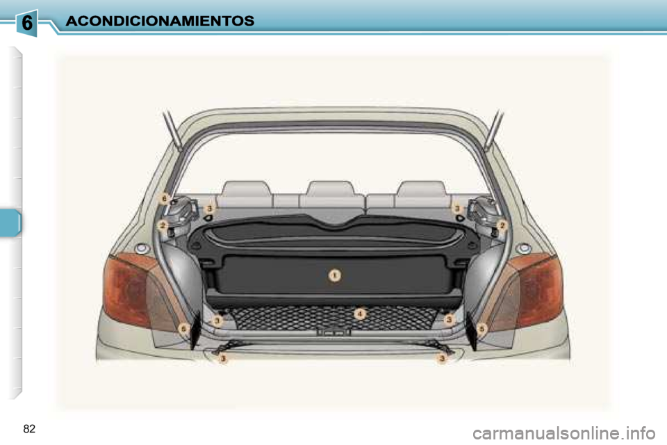 Peugeot 307 2007  Manual del propietario (in Spanish) �8�2     