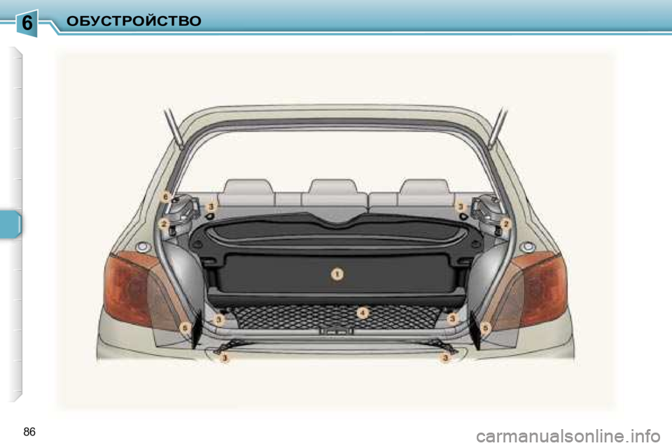 Peugeot 307 2006  Инструкция по эксплуатации (in Russian) �6eXjhigeChiYe
�8�6   