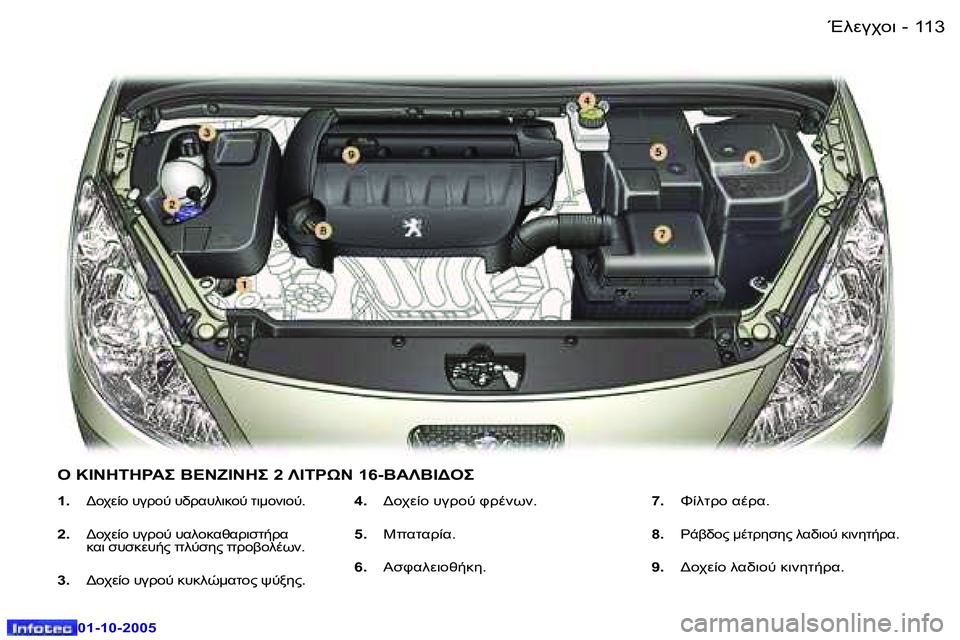 Peugeot 307 2005.5  Εγχειρίδιο χρήσης (in Greek) 