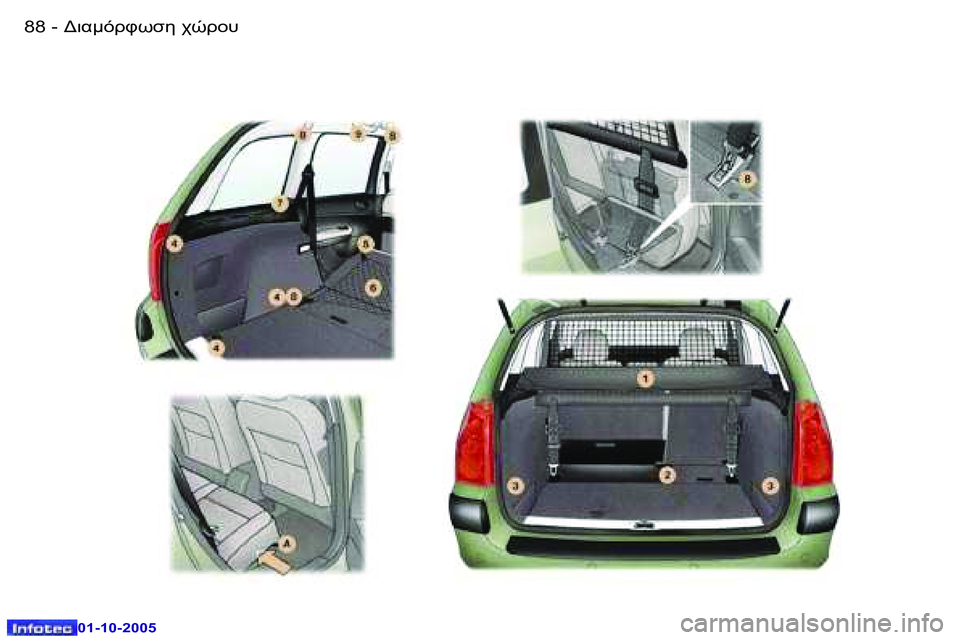 Peugeot 307 2005.5  Εγχειρίδιο χρήσης (in Greek) 