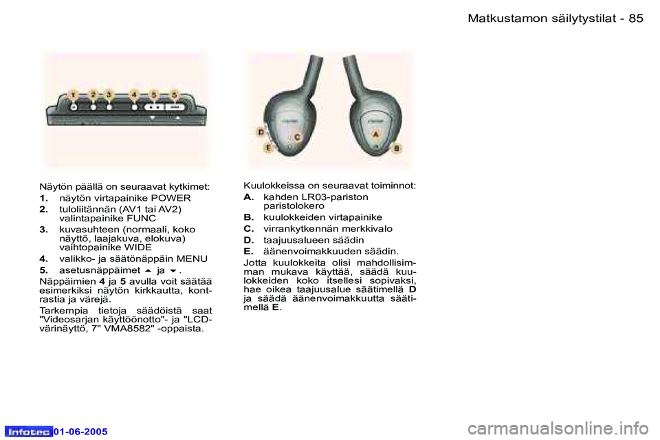 Peugeot 307 2005  Omistajan käsikirja (in Finnish) �8�4 �-
�0�1�-�0�6�-�2�0�0�5
�8�5
�-
�0�1�-�0�6�-�2�0�0�5
�N�ä�y�t�ö�n� �p�ä�ä�l�l�ä� �o�n� �s�e�u�r�a�a�v�a�t� �k�y�t�k�i�m�e�t�: 
�1�.
�  �n�ä�y�t�ö�n� �v�i�r�t�a�p�a�i�n�i�k�e� �P�O�W�E�R
�2