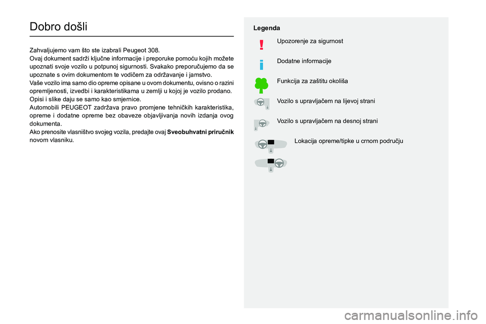 Peugeot 308 2021  Vodič za korisnike (in Croatian)   
 
 
 
  
   
   
 
  
 
  
 
 
   
 
 
   
 
 
  
Dobro do