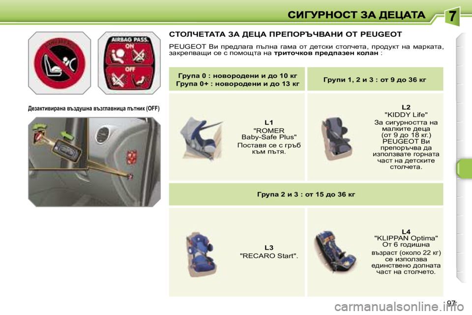 Peugeot 308 2007.5  Ръководство за експлоатация (in Bulgarian) �9�7
>_awdlbybjwÖw� yta^mrÖw� ytazewyÖbpw� itlÖbd� �(�O�F�F�)
hiebn?iWiW� AW� >?mW� fg?fegqnYWdB� ei� �P�E�U�G�E�O�T
�P�E�U�G�E�