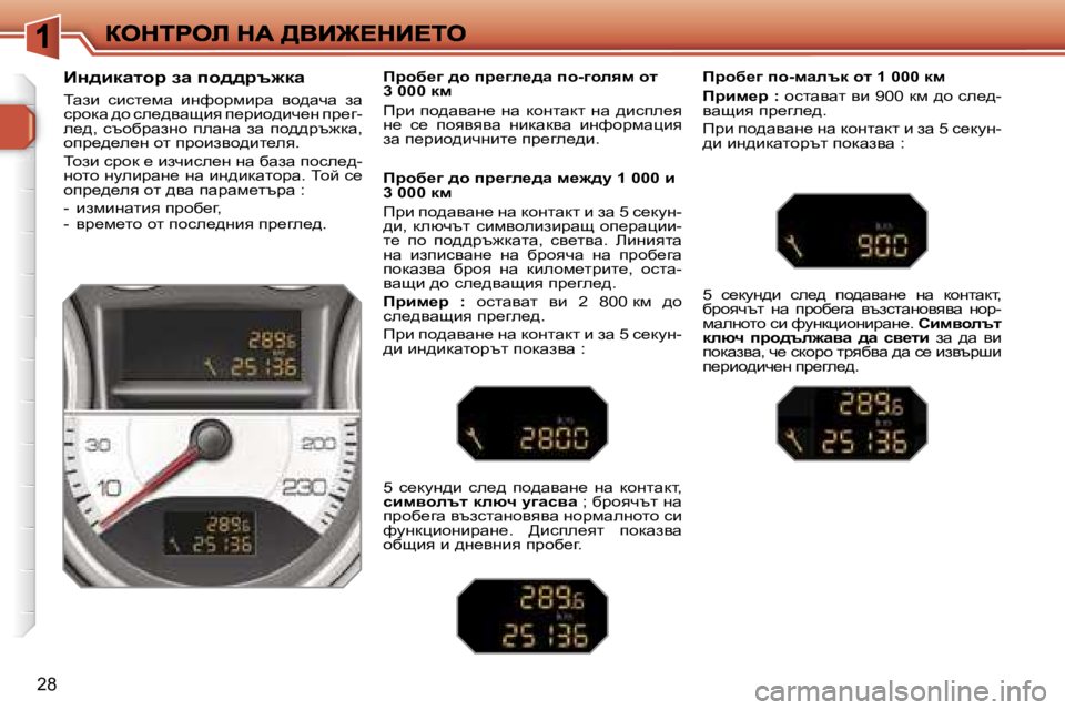 Peugeot 308 2007.5  Ръководство за експлоатация (in Bulgarian) �2�8
BÖ^bdwlhj� aw� ih^^jt`dw
iwab�  kbkl_fw�  bgnhàfbàw�  yh^wqw�  aw� kàhdw� ^h� ke_^ywsby� i_àbh^bq_g� ià_z�-e_