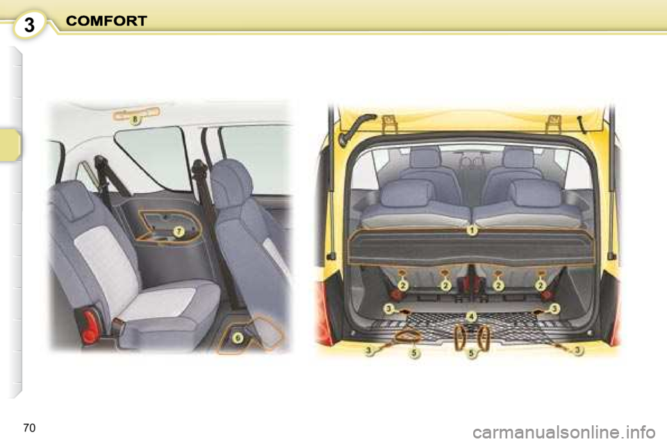 PEUGEOT 1007 2008 Repair Manual 3
70   