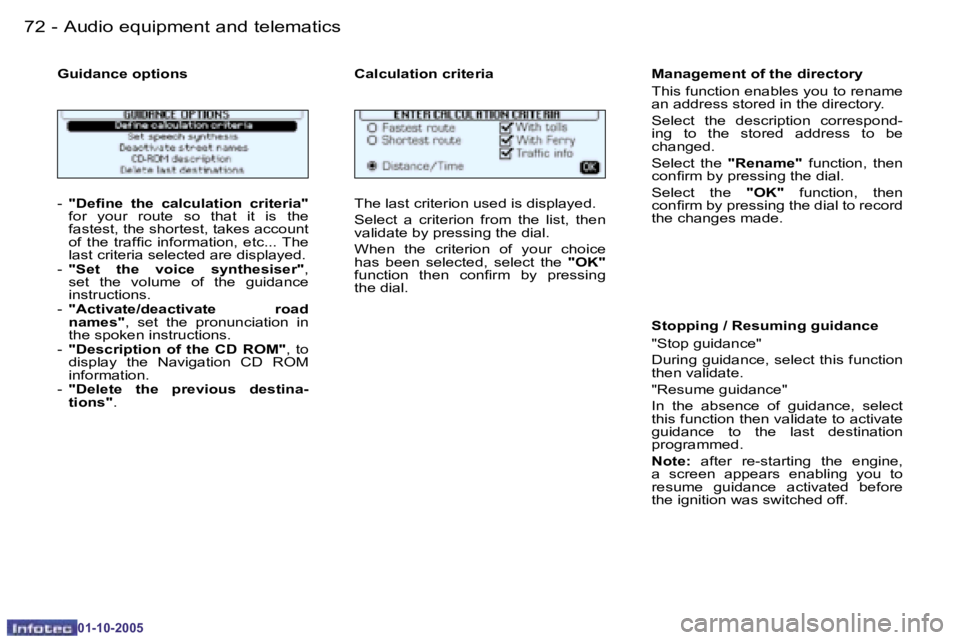 PEUGEOT 206 SW 2005 Manual PDF �7�2 �-�A�u�d�i�o� �e�q�u�i�p�m�e�n�t� �a�n�d� �t�e�l�e�m�a�t�i�c�s
�0�1�-�1�0�-�2�0�0�5
�7�3
�-�A�u�d�i�o� �e�q�u�i�p�m�e�n�t� �a�n�d� �t�e�l�e�m�a�t�i�c�s
�0�1�-�1�0�-�2�0�0�5
�-� 
�"�D�e�i�n�e�