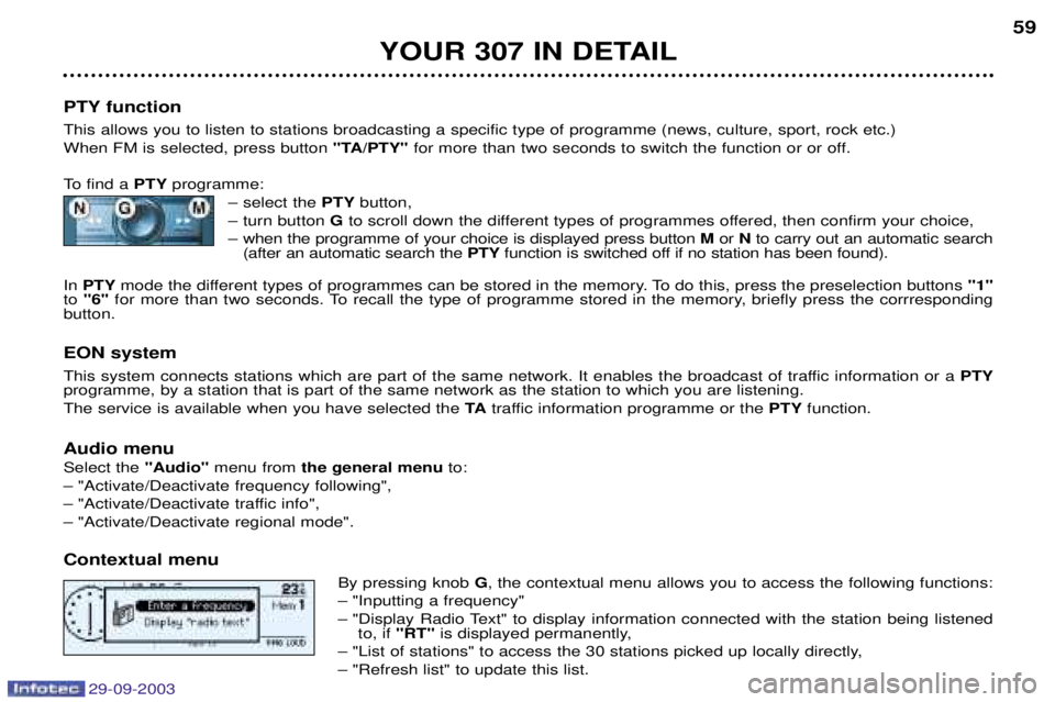 PEUGEOT 307 CC 2003 Workshop Manual 
	

	8
&
 / 
+


"
	



#	 "#	 #		
2	2
#2	 
?
	=8

			2#	

 C
