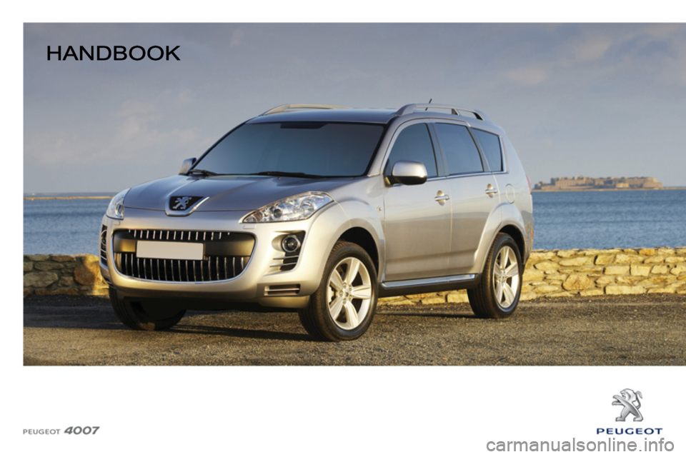 PEUGEOT 4007 2011  Owners Manual 