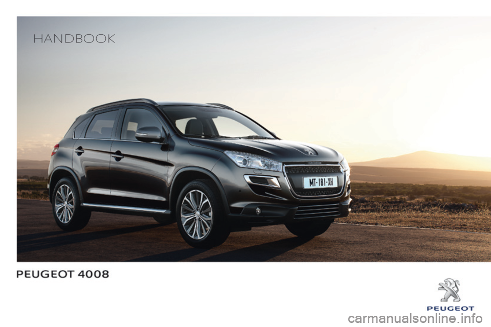 PEUGEOT 4008 2015  Owners Manual 