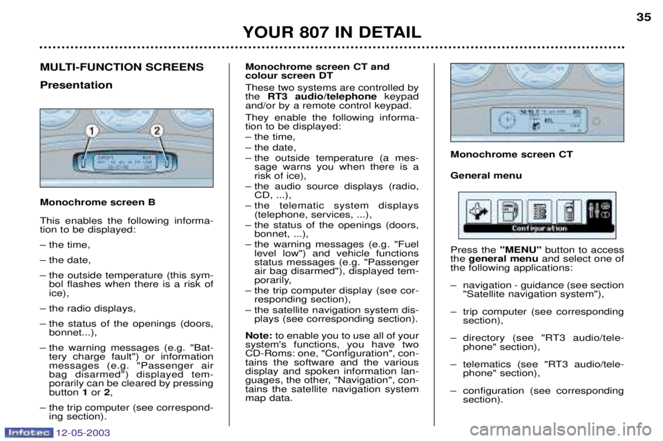 PEUGEOT 807 2003 Owners Guide 
++*) +"#* ## 
6## %&"#! 
) 88
   
 ,## %&"#! 
+	

		9 
: 		 	/	 5	
