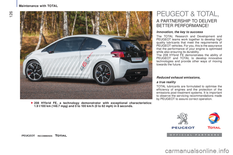 PEUGEOT BOXER 2015 Owners Manual 126PeugeOt & tOtAL,
A PARtNeRSHIP tO DeLI VeR
Bet
te
R PeR
FORMANC
e!
Innovation, the key to success
the tOtAL R esearch and Development and
Peu geOt teams work together to develop high
quality PEUGEOT BOXER 2015 Owners Manual 126PeugeOt & tOtAL,
A PARtNeRSHIP tO DeLI VeR
Bet
te
R PeR
FORMANC
e!
Innovation, the key to success
the tOtAL R esearch and Development and
Peu geOt teams work together to develop high
quality