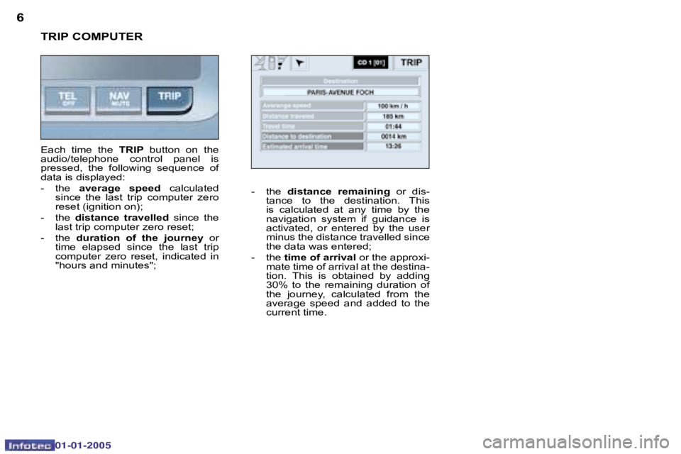 PEUGEOT BOXER DAG 2005 User Guide �6�7
�0�2�-�0�8�-�2�0�0�4
�T�R�I�P� �C�O�M�P�U�T�E�R
�-�  �t�h�e� �d�i�s�t�a�n�c�e�  �r�e�m�a�i�n�i�n�g�  �o�r�  �d�i�s�-
�t�a�n�c�e�  �t�o�  �t�h�e�  �d�e�s�t�i�n�a�t�i�o�n�.�  �T�h�i�s�  
�i�s�  �c�