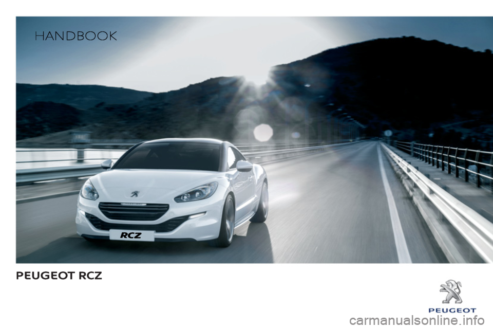 PEUGEOT RCZ 2012  Owners Manual 