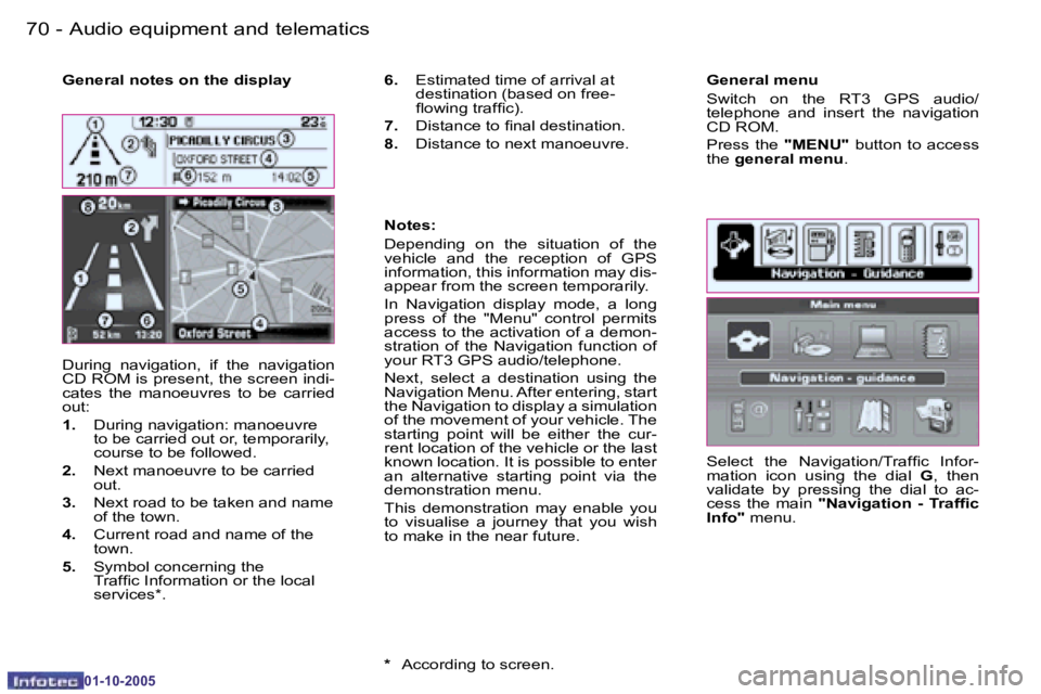 PEUGEOT 1007 2005.5 Repair Manual �7�0 �-�A�u�d�i�o� �e�q�u�i�p�m�e�n�t� �a�n�d� �t�e�l�e�m�a�t�i�c�s
�0�1�-�1�0�-�2�0�0�5
�7�1
�-�A�u�d�i�o� �e�q�u�i�p�m�e�n�t� �a�n�d� �t�e�l�e�m�a�t�i�c�s
�0�1�-�1�0�-�2�0�0�5
�G�e�n�e�r�a�l� �n�o�t