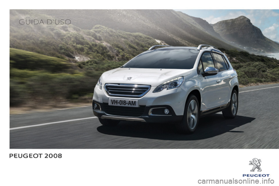 PEUGEOT 2008 2015 Manuale duso (in Italian) Guida d'uso PEUGEOT 2008 2015 Manuale duso (in Italian) Guida d'uso