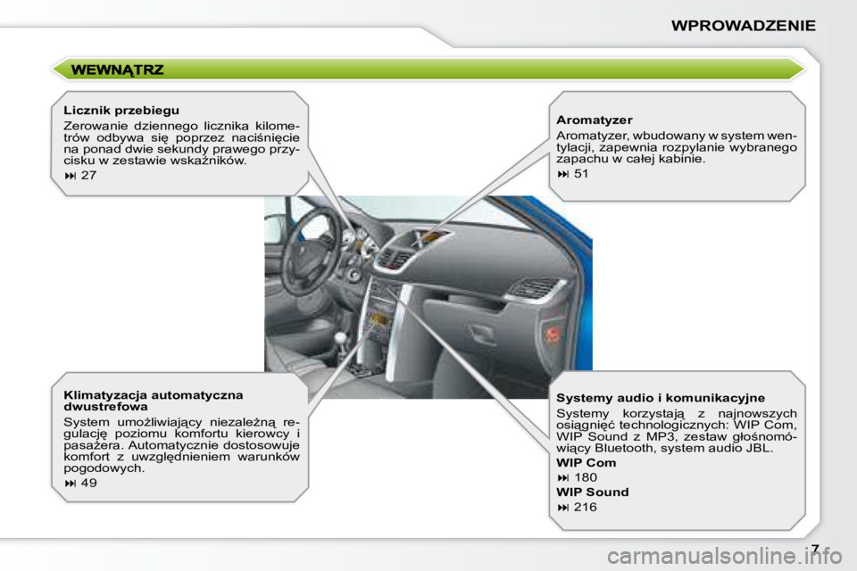 PEUGEOT 207 2008.5  Instrukcja obsługi (in Polish) �W�P�R�O�W�A�D�Z�E�N�I�E
� � �K�l�i�m�a�t�y�z�a�c�j�a� �a�u�t�o�m�a�t�y�c�z�n�a�  
�d�w�u�s�t�r�e�f�o�w�a�  
� �S�y�s�t�e�m�  �u�m�oG�l�i�w�i�a�j"�c�y�  �n�i�e�z�a�l�eG�n"�  �r�e�- 
�g�u�l