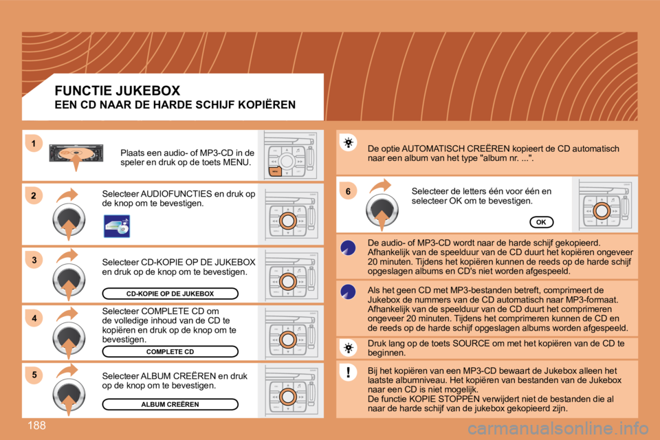 PEUGEOT 207 2008 Instructieboekje (in Dutch) 188
2
33
S
O SSOURCE
MODE BAND ESC
2
abc
5
jkl
8
tuv 3
def
6
mno
9
wxyz
1 4
ghi
7
pqrs0 # MENU LIST
TA
PTY
DARKESC
LIST
MENU
ESC
MENU LIST
66
ESC
MENU LIST
ESC
MENU LIST
ESC
MENU LIST
44
ESC
MENU LIS PEUGEOT 207 2008 Instructieboekje (in Dutch) 188
2
33
S
O SSOURCE
MODE BAND ESC
2
abc
5
jkl
8
tuv 3
def
6
mno
9
wxyz
1 4
ghi
7
pqrs0 # MENU LIST
TA
PTY
DARKESC
LIST
MENU
ESC
MENU LIST
66
ESC
MENU LIST
ESC
MENU LIST
ESC
MENU LIST
44
ESC
MENU LIS