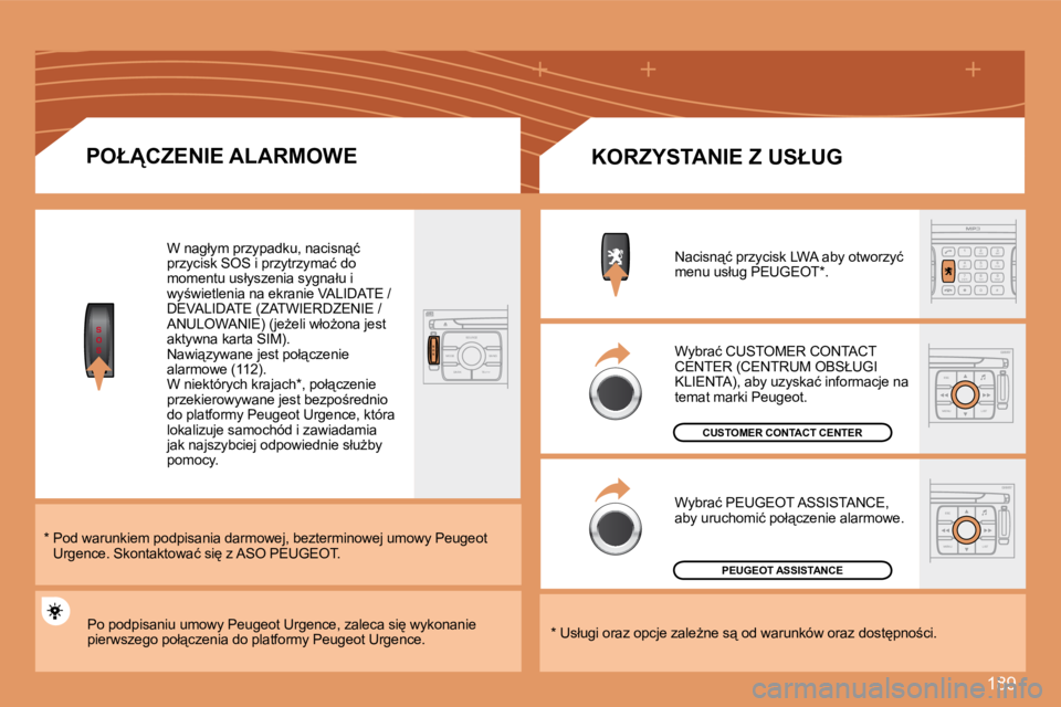 PEUGEOT 207 2007.5  Instrukcja obsługi (in Polish) 189
S
O
SS
O SSOURCE
MODE BAND TPT
A  Y
DARK
2
abc
5
jkl
8
tuv 3
def
6
mno
9
wxyz
1 4
ghi
r
7
pq s
0 #
ESC
MENU LIST
ESC
MENU LIST
�P�O�Ł�C�Z�E�N�I�E� �A�L�A�R�M�O�W�E
�W� �n�a�g�ł�y�m� �p�r�z�y�p