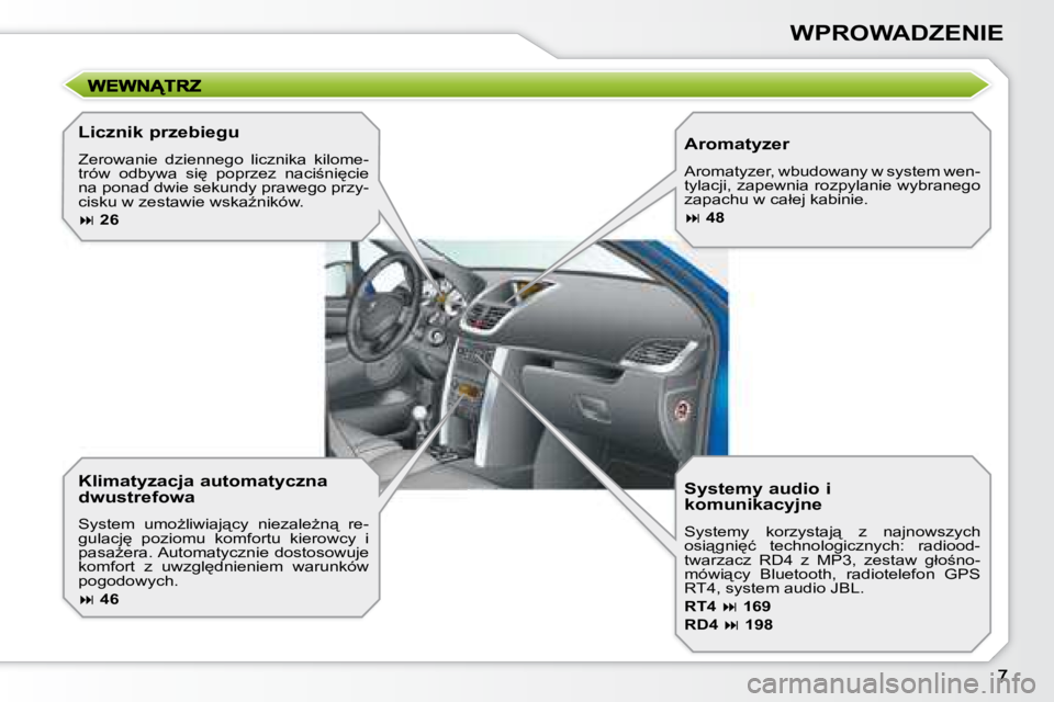 PEUGEOT 207 2007.5  Instrukcja obsługi (in Polish) �W�P�R�O�W�A�D�Z�E�N�I�E
� � �K�l�i�m�a�t�y�z�a�c�j�a� �a�u�t�o�m�a�t�y�c�z�n�a�  
�d�w�u�s�t�r�e�f�o�w�a�  
� �S�y�s�t�e�m�  �u�m�oG�l�i�w�i�a�j"�c�y�  �n�i�e�z�a�l�eG�n"�  �r�e�- 
�g�u�l