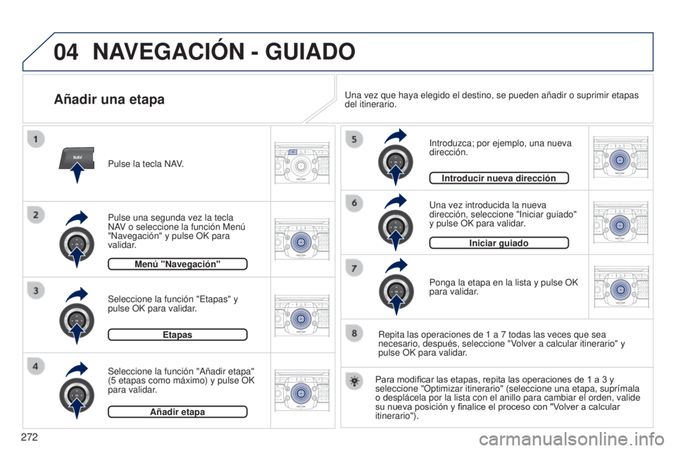 PEUGEOT 3008 2014  Manual del propietario (in Spanish) 04
NAV2ABC3DEF5JKL4GHI6MNO8TUV7PQRS9WXYZ0*#
1RADIO MEDIANAV
TRAFFIC
SETUPADDR
BOOK
2ABC3DEF5JKL4GHI6MNO8TUV7PQRS9WXYZ0*#
1RADIO MEDIA NAV
TRAFFIC
SETUPADDR
BOOK
2ABC3DEF5JKL4GHI6MNO8TUV7PQRS9WXYZ0*#
1