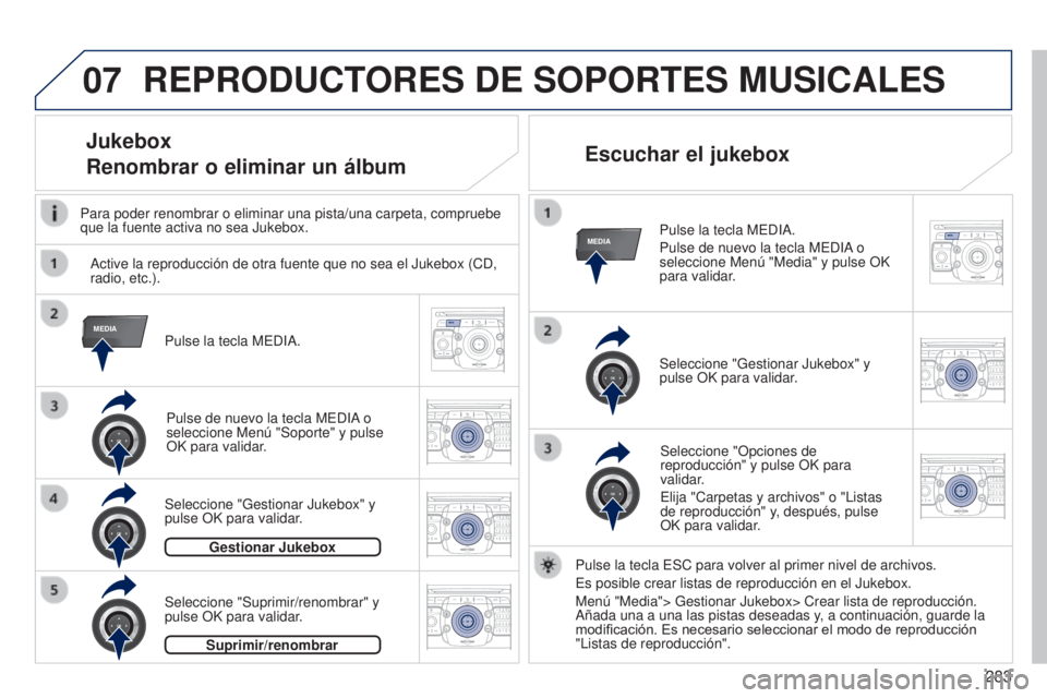 PEUGEOT 3008 2014 Manual del propietario (in Spanish) 07
MEDIA
MEDIA
2ABC3DEF5JKL4GHI6MNO8TUV7PQRS9WXYZ0*#
1RADIO MEDIANAV
TRAFFIC
SETUPADDR
BOOK
2ABC3DEF5JKL4GHI6MNO8TUV7PQRS9WXYZ0*#
1RADIO MEDIA NAV
TRAFFIC
SETUPADDR
BOOK
2ABC3DEF5JKL4GHI6MNO8TUV7PQRS9 PEUGEOT 3008 2014 Manual del propietario (in Spanish) 07
MEDIA
MEDIA
2ABC3DEF5JKL4GHI6MNO8TUV7PQRS9WXYZ0*#
1RADIO MEDIANAV
TRAFFIC
SETUPADDR
BOOK
2ABC3DEF5JKL4GHI6MNO8TUV7PQRS9WXYZ0*#
1RADIO MEDIA NAV
TRAFFIC
SETUPADDR
BOOK
2ABC3DEF5JKL4GHI6MNO8TUV7PQRS9