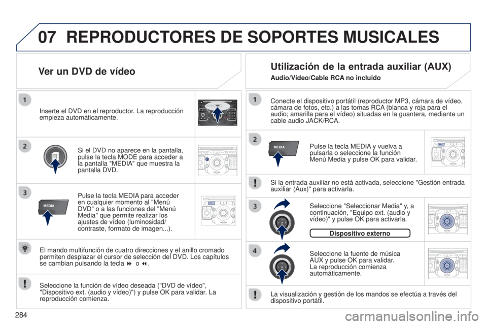 PEUGEOT 3008 2014 Manual del propietario (in Spanish) 07
MEDIA
2ABC3DEF5JKL4GHI6MNO8TUV7PQRS9WXYZ0*#
1RADIOM EDIA NAV
ESCTRAFFIC
SETUPADDR
BOOK
MEDIA
2ABC3DEF5JKL4GHI6MNO8TUV7PQRS9WXYZ0*#
1RADIO MEDIA NAV
TRAFFIC
SETUPADDR
BOOK
2ABC3DEF5JKL4GHI6MNO8TUV7P PEUGEOT 3008 2014 Manual del propietario (in Spanish) 07
MEDIA
2ABC3DEF5JKL4GHI6MNO8TUV7PQRS9WXYZ0*#
1RADIOM EDIA NAV
ESCTRAFFIC
SETUPADDR
BOOK
MEDIA
2ABC3DEF5JKL4GHI6MNO8TUV7PQRS9WXYZ0*#
1RADIO MEDIA NAV
TRAFFIC
SETUPADDR
BOOK
2ABC3DEF5JKL4GHI6MNO8TUV7P