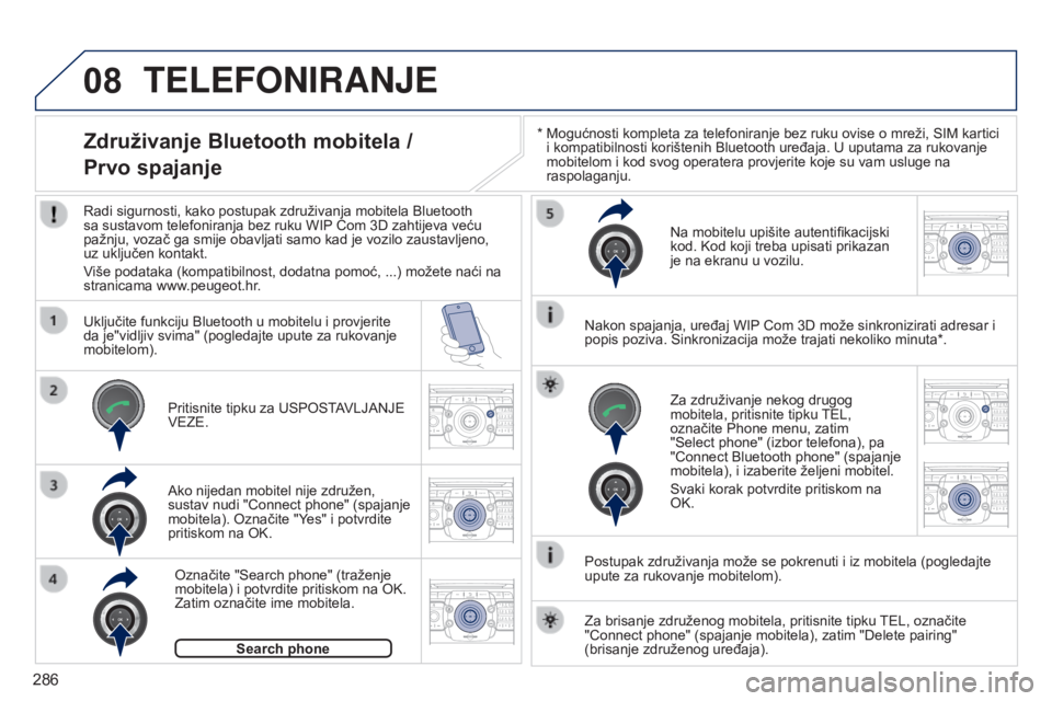 PEUGEOT 3008 2014  Upute Za Rukovanje (in Croatian) 08
2ABC3DEF5JKL4GHI6MNO8TUV7PQRS9WXYZ0*#
1RADIO MEDIANAV
TRAFFIC
SETUPADDR
BOOK
2ABC3DEF5JKL4GHI6MNO8TUV7PQRS9WXYZ0*#
1RADIO MEDIA NAV
TRAFFIC
SETUPADDR
BOOK
2ABC3DEF5JKL4GHI6MNO8TUV7PQRS9WXYZ0*#
1RAD