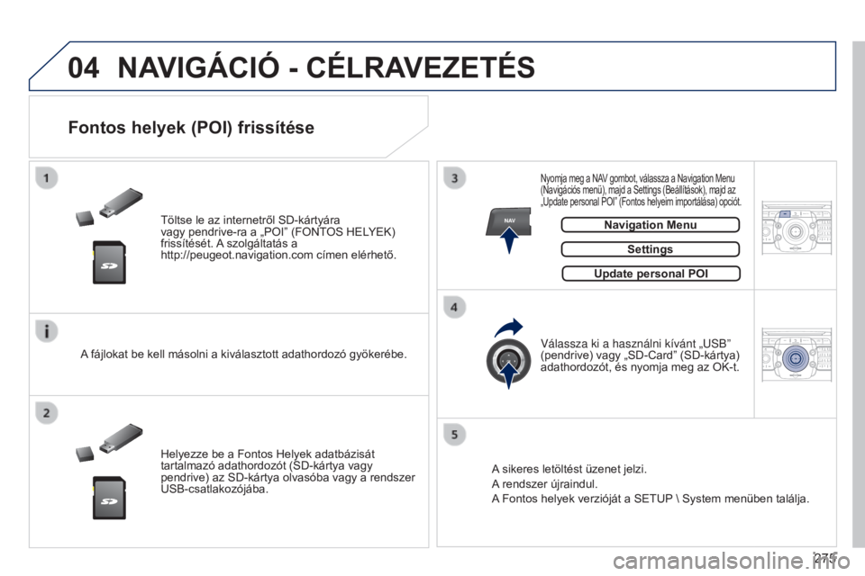 PEUGEOT 3008 2014 Kezelési útmutató (in Hungarian) 04
NAV2ABC3DEF5JKL4GHI6MNO8TUV7PQRS9WXYZ0*#
1RADIO MEDIANAV
TRAFFIC
SETUPADDR
BOOK
2ABC3DEF5JKL4GHI6MNO8TUV7PQRS9WXYZ0*#
1RADIO MEDIA NAV
TRAFFIC
SETUPADDR
BOOK
275
3008_hu_Chap12b_NG4_ed01-2014
NAVIG PEUGEOT 3008 2014 Kezelési útmutató (in Hungarian) 04
NAV2ABC3DEF5JKL4GHI6MNO8TUV7PQRS9WXYZ0*#
1RADIO MEDIANAV
TRAFFIC
SETUPADDR
BOOK
2ABC3DEF5JKL4GHI6MNO8TUV7PQRS9WXYZ0*#
1RADIO MEDIA NAV
TRAFFIC
SETUPADDR
BOOK
275
3008_hu_Chap12b_NG4_ed01-2014
NAVIG