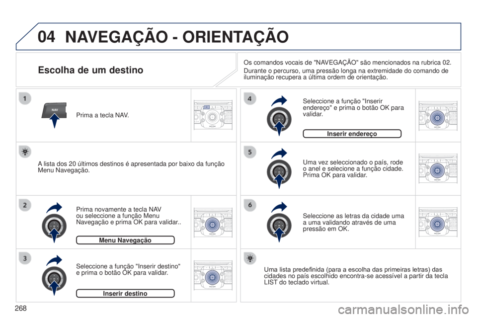 PEUGEOT 3008 2014 Manual de utilização (in Portuguese) 04
NAV2ABC3DEF5JKL4GHI6MNO8TUV7PQRS9WXYZ0*#
1RADIO MEDIANAV
TRAFFIC
SETUPADDR
BOOK
2ABC3DEF5JKL4GHI6MNO8TUV7PQRS9WXYZ0*#
1RADIO MEDIA NAV
TRAFFIC
SETUPADDR
BOOK
2ABC3DEF5JKL4GHI6MNO8TUV7PQRS9WXYZ0*#
1 PEUGEOT 3008 2014 Manual de utilização (in Portuguese) 04
NAV2ABC3DEF5JKL4GHI6MNO8TUV7PQRS9WXYZ0*#
1RADIO MEDIANAV
TRAFFIC
SETUPADDR
BOOK
2ABC3DEF5JKL4GHI6MNO8TUV7PQRS9WXYZ0*#
1RADIO MEDIA NAV
TRAFFIC
SETUPADDR
BOOK
2ABC3DEF5JKL4GHI6MNO8TUV7PQRS9WXYZ0*#
1