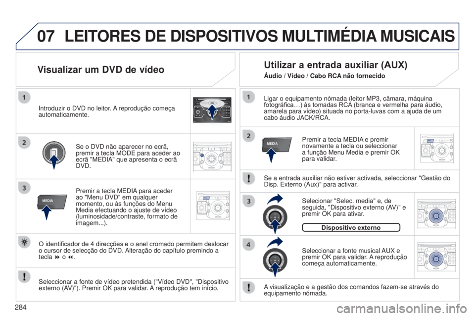 PEUGEOT 3008 2014 Manual de utilização (in Portuguese) 07
MEDIA
2ABC3DEF5JKL4GHI6MNO8TUV7PQRS9WXYZ0*#
1RADIOM EDIA NAV
ESCTRAFFIC
SETUPADDR
BOOK
MEDIA
2ABC3DEF5JKL4GHI6MNO8TUV7PQRS9WXYZ0*#
1RADIO MEDIA NAV
TRAFFIC
SETUPADDR
BOOK
2ABC3DEF5JKL4GHI6MNO8TUV7P PEUGEOT 3008 2014 Manual de utilização (in Portuguese) 07
MEDIA
2ABC3DEF5JKL4GHI6MNO8TUV7PQRS9WXYZ0*#
1RADIOM EDIA NAV
ESCTRAFFIC
SETUPADDR
BOOK
MEDIA
2ABC3DEF5JKL4GHI6MNO8TUV7PQRS9WXYZ0*#
1RADIO MEDIA NAV
TRAFFIC
SETUPADDR
BOOK
2ABC3DEF5JKL4GHI6MNO8TUV7P