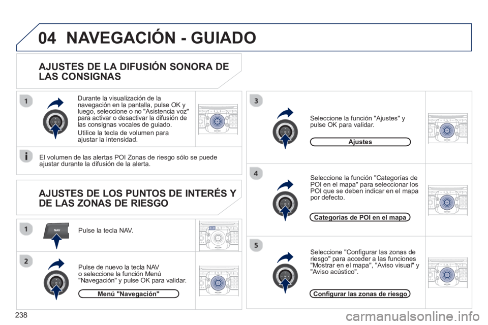 PEUGEOT 3008 2013 Manual del propietario (in Spanish) 238
NAV
04
2ABC3DEF5JKL4GHI6MNO8TUV7PQRS9WXYZ0*#
1RADIO MEDIANAV TRAFFIC
SETUPADDR
BOOK
2ABC3DEF5JKL4GHI6MNO8TUV7PQRS9WXYZ0*#
1RADIO MEDIANAV TRAFFIC
SETUPADDR
BOOK
2ABC3DEF5JKL4GHI6MNO8TUV7PQRS9WXYZ0 PEUGEOT 3008 2013 Manual del propietario (in Spanish) 238
NAV
04
2ABC3DEF5JKL4GHI6MNO8TUV7PQRS9WXYZ0*#
1RADIO MEDIANAV TRAFFIC
SETUPADDR
BOOK
2ABC3DEF5JKL4GHI6MNO8TUV7PQRS9WXYZ0*#
1RADIO MEDIANAV TRAFFIC
SETUPADDR
BOOK
2ABC3DEF5JKL4GHI6MNO8TUV7PQRS9WXYZ0