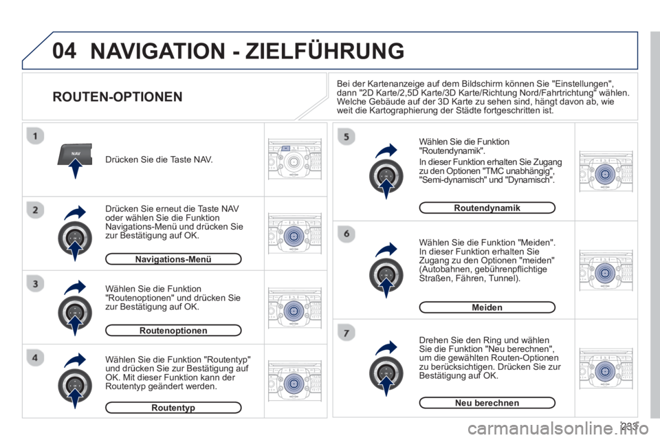 PEUGEOT 3008 2012.5  Betriebsanleitungen (in German) 233
04
NAV2ABC3DEF5JKL4GHI6MNO8TUV7PQRS9WXYZ0*#
1RADIO MEDIANAV TRAFFIC
SETUPADDR
BOOK
2ABC3DEF5JKL4GHI6MNO8TUV7PQRS9WXYZ0*#
1RADIO MEDIANAV TRAFFIC
SETUPADDR
BOOK
2ABC3DEF5JKL4GHI6MNO8TUV7PQRS9WXYZ0*