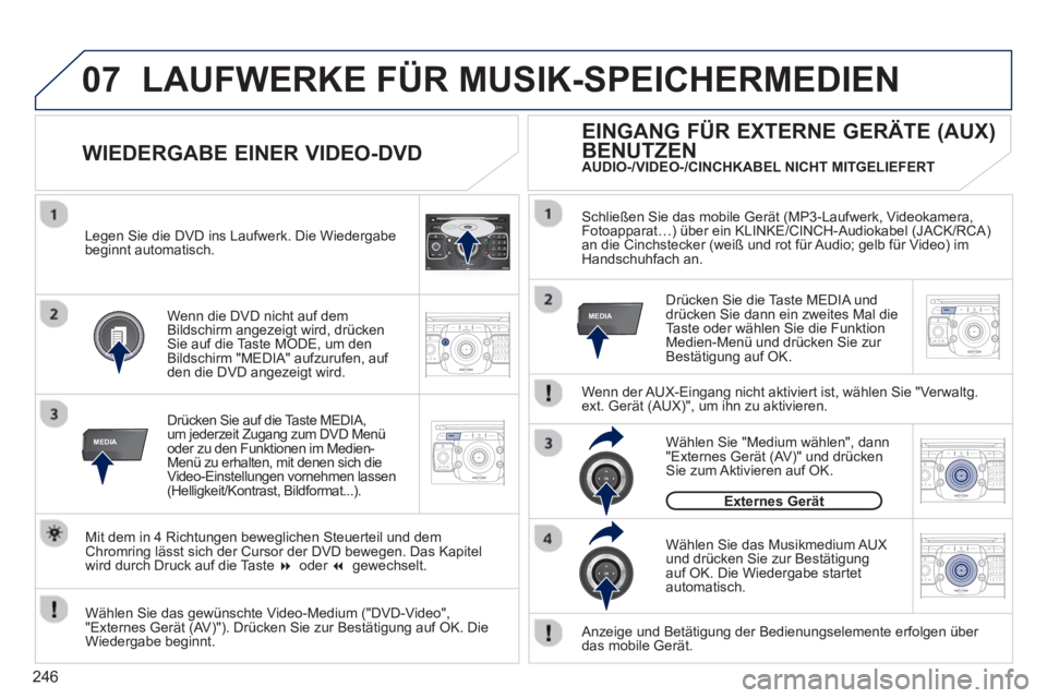 PEUGEOT 3008 2012.5 Betriebsanleitungen (in German) 246
07
MEDIA
2ABC3DEF5JKL4GHI6MNO8TUV7PQRS9WXYZ0*#
1RADIO MEDIANAV ESC TRAFFIC
SETUPADDR
BOOK
MEDIA
2ABC3DEF5JKL4GHI6MNO8TUV7PQRS9WXYZ0*#
1RADIO MEDIANAV TRAFFIC
SETUPADDR
BOOK
2ABC3DEF5JKL4GHI6MNO8TU PEUGEOT 3008 2012.5 Betriebsanleitungen (in German) 246
07
MEDIA
2ABC3DEF5JKL4GHI6MNO8TUV7PQRS9WXYZ0*#
1RADIO MEDIANAV ESC TRAFFIC
SETUPADDR
BOOK
MEDIA
2ABC3DEF5JKL4GHI6MNO8TUV7PQRS9WXYZ0*#
1RADIO MEDIANAV TRAFFIC
SETUPADDR
BOOK
2ABC3DEF5JKL4GHI6MNO8TU