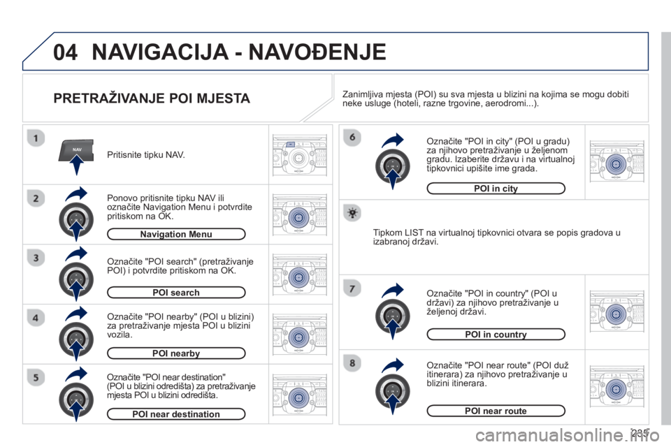 PEUGEOT 3008 2012.5 Upute Za Rukovanje (in Croatian) 235
04
NAV2ABC3DEF5JKL4GHI6MNO8TUV7PQRS9WXYZ0*#
1RADIO MEDIANAV TRAFFIC
SETUPADDR
BOOK
2ABC3DEF5JKL4GHI6MNO8TUV7PQRS9WXYZ0*#
1RADIO MEDIANAV TRAFFIC
SETUPADDR
BOOK
2ABC3DEF5JKL4GHI6MNO8TUV7PQRS9WXYZ0* PEUGEOT 3008 2012.5 Upute Za Rukovanje (in Croatian) 235
04
NAV2ABC3DEF5JKL4GHI6MNO8TUV7PQRS9WXYZ0*#
1RADIO MEDIANAV TRAFFIC
SETUPADDR
BOOK
2ABC3DEF5JKL4GHI6MNO8TUV7PQRS9WXYZ0*#
1RADIO MEDIANAV TRAFFIC
SETUPADDR
BOOK
2ABC3DEF5JKL4GHI6MNO8TUV7PQRS9WXYZ0*