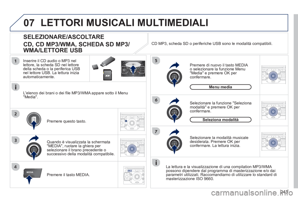 PEUGEOT 3008 2012.5 Manuale duso (in Italian) 243
07
MEDIA
2ABC3DEF5JKL4GHI6MNO8TUV7PQRS9WXYZ0*#
1RADIO MEDIANAV ESC TRAFFIC
SETUPADDR
BOOK
2ABC3DEF5JKL4GHI6MNO8TUV7PQRS9WXYZ0*#
1RADIO MEDIANAV TRAFFIC
SETUPADDR
BOOK
2ABC3DEF5JKL4GHI6MNO8TUV7PQRS PEUGEOT 3008 2012.5 Manuale duso (in Italian) 243
07
MEDIA
2ABC3DEF5JKL4GHI6MNO8TUV7PQRS9WXYZ0*#
1RADIO MEDIANAV ESC TRAFFIC
SETUPADDR
BOOK
2ABC3DEF5JKL4GHI6MNO8TUV7PQRS9WXYZ0*#
1RADIO MEDIANAV TRAFFIC
SETUPADDR
BOOK
2ABC3DEF5JKL4GHI6MNO8TUV7PQRS