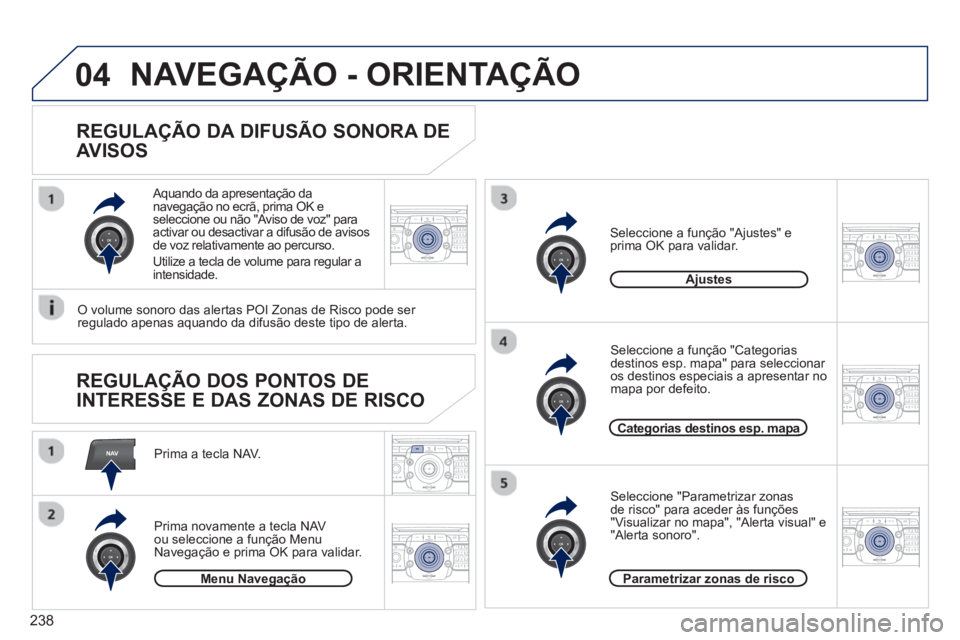 PEUGEOT 3008 2012.5 Manual de utilização (in Portuguese) 238
NAV
04
2ABC3DEF5JKL4GHI6MNO8TUV7PQRS9WXYZ0*#
1RADIO MEDIANAV TRAFFIC
SETUPADDR
BOOK
2ABC3DEF5JKL4GHI6MNO8TUV7PQRS9WXYZ0*#
1RADIO MEDIANAV TRAFFIC
SETUPADDR
BOOK
2ABC3DEF5JKL4GHI6MNO8TUV7PQRS9WXYZ0 PEUGEOT 3008 2012.5 Manual de utilização (in Portuguese) 238
NAV
04
2ABC3DEF5JKL4GHI6MNO8TUV7PQRS9WXYZ0*#
1RADIO MEDIANAV TRAFFIC
SETUPADDR
BOOK
2ABC3DEF5JKL4GHI6MNO8TUV7PQRS9WXYZ0*#
1RADIO MEDIANAV TRAFFIC
SETUPADDR
BOOK
2ABC3DEF5JKL4GHI6MNO8TUV7PQRS9WXYZ0