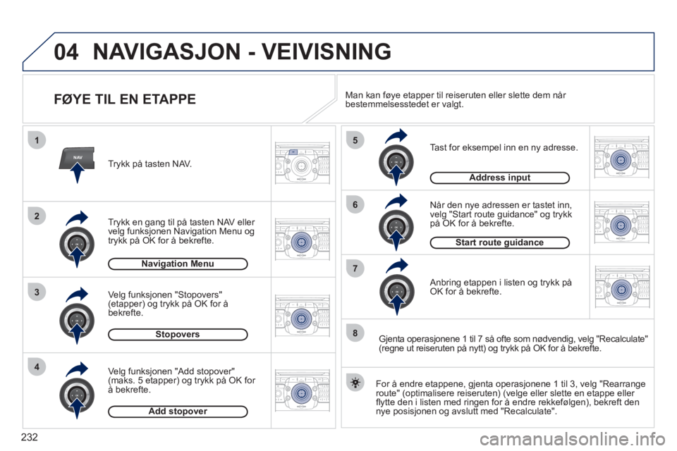 PEUGEOT 3008 2012 Instruksjoner for bruk (in Norwegian) 232
04
NAV
1
3
4
5
6
7
2
8
2ABC3DEF5JKL4GHI6MNO8TUV7PQRS9WXYZ0*#
1RADIO MEDIANAV ESC TRAFFIC
SETUPADDR
BOOK
2ABC3DEF5JKL4GHI6MNO8TUV7PQRS9WXYZ0*#
1RADIO MEDIANAV ESC TRAFFIC
SETUPADDR
BOOK
2ABC3DEF5JK PEUGEOT 3008 2012 Instruksjoner for bruk (in Norwegian) 232
04
NAV
1
3
4
5
6
7
2
8
2ABC3DEF5JKL4GHI6MNO8TUV7PQRS9WXYZ0*#
1RADIO MEDIANAV ESC TRAFFIC
SETUPADDR
BOOK
2ABC3DEF5JKL4GHI6MNO8TUV7PQRS9WXYZ0*#
1RADIO MEDIANAV ESC TRAFFIC
SETUPADDR
BOOK
2ABC3DEF5JK