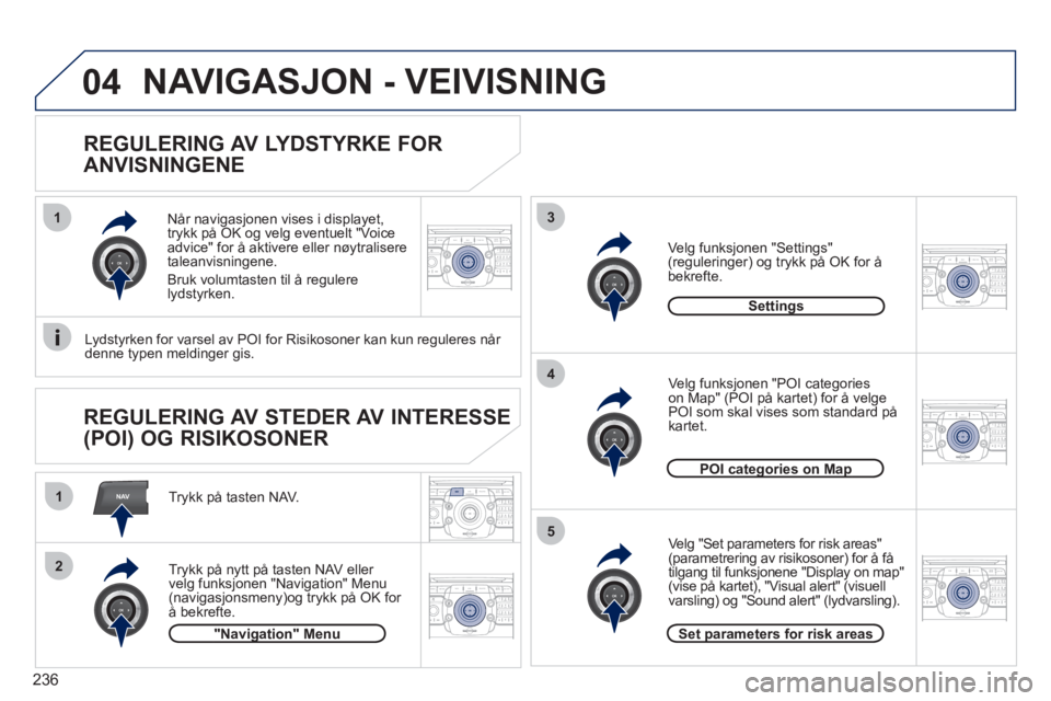 PEUGEOT 3008 2012 Instruksjoner for bruk (in Norwegian) 236
NAV
13
4
5
1
2
04
2ABC3DEF5JKL4GHI6MNO8TUV7PQRS9WXYZ0*#
1RADIO MEDIANAV ESC TRAFFIC
SETUPADDR
BOOK
2ABC3DEF5JKL4GHI6MNO8TUV7PQRS9WXYZ0*#
1RADIO MEDIANAV ESC TRAFFIC
SETUPADDR
BOOK
2ABC3DEF5JKL4GHI PEUGEOT 3008 2012 Instruksjoner for bruk (in Norwegian) 236
NAV
13
4
5
1
2
04
2ABC3DEF5JKL4GHI6MNO8TUV7PQRS9WXYZ0*#
1RADIO MEDIANAV ESC TRAFFIC
SETUPADDR
BOOK
2ABC3DEF5JKL4GHI6MNO8TUV7PQRS9WXYZ0*#
1RADIO MEDIANAV ESC TRAFFIC
SETUPADDR
BOOK
2ABC3DEF5JKL4GHI