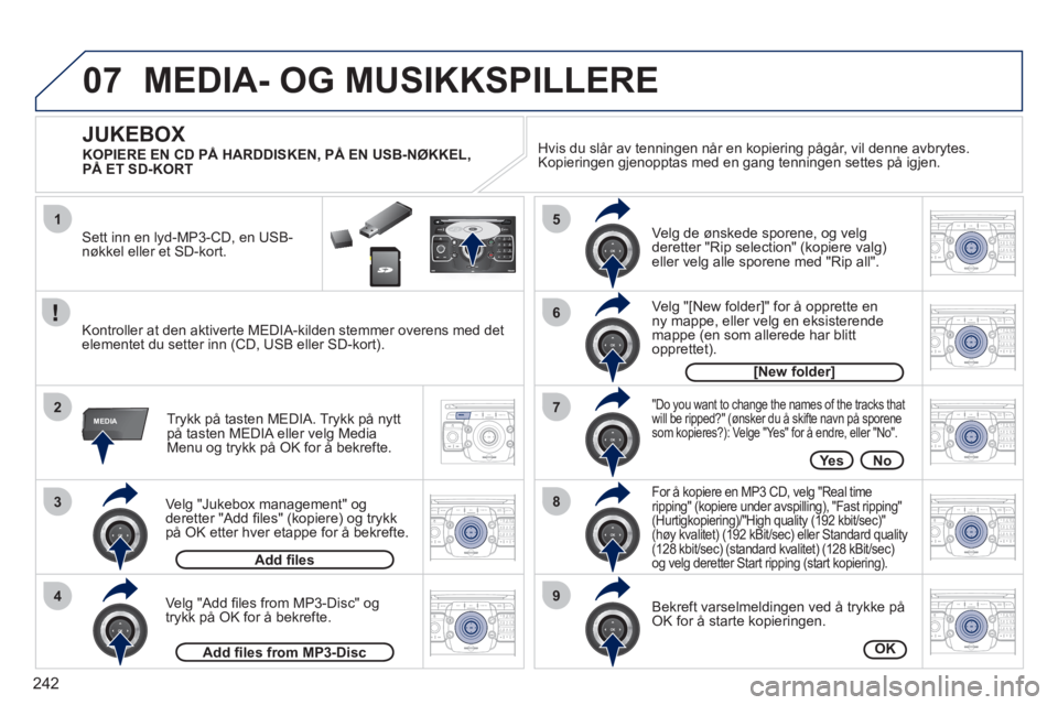 PEUGEOT 3008 2012 Instruksjoner for bruk (in Norwegian) 242
07
1
3
4
2
5
7
8
6
9
MEDIA
2ABC3DEF5JKL4GHI6MNO8TUV7PQRS9WXYZ0*#
1RADIO MEDIANAV ESC TRAFFIC
SETUPADDR
BOOK
2ABC3DEF5JKL4GHI6MNO8TUV7PQRS9WXYZ0*#
1RADIO MEDIANAV ESC TRAFFIC
SETUPADDR
BOOK
2ABC3DE PEUGEOT 3008 2012 Instruksjoner for bruk (in Norwegian) 242
07
1
3
4
2
5
7
8
6
9
MEDIA
2ABC3DEF5JKL4GHI6MNO8TUV7PQRS9WXYZ0*#
1RADIO MEDIANAV ESC TRAFFIC
SETUPADDR
BOOK
2ABC3DEF5JKL4GHI6MNO8TUV7PQRS9WXYZ0*#
1RADIO MEDIANAV ESC TRAFFIC
SETUPADDR
BOOK
2ABC3DE